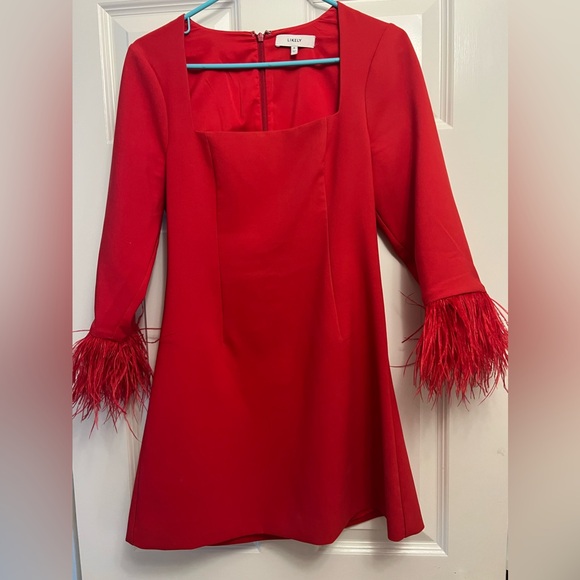 Cher dress in Red by brand Likely - Picture 5 of 7